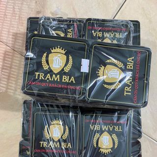 GIA HUY  CƠ SỞ trực tiếp sản xuất Đế Lót Ly bằng vải nỉ, nhựa PVC, Giấy: