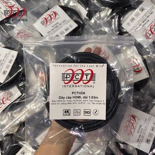 Dây HDMI 1,83m PCTHD6AW ( FullVAT | Thùng 220s )