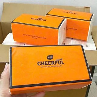 THÙNG 20 GÓI KHĂN GIẤY RÚT CHEERFUL (17,5X15,5CM)