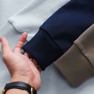 Áo thun dài tay nam, áo Sweater nam. Chất liệu nỉ cua CVC chính phẩm