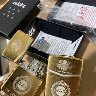 Bật Lửa ZIPPO Mỹ, Bật Lửa ZIPPO USA  Vân Xước Mạ Vàng Khắc LOGO 555