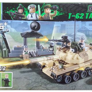 Bộ lắp ráp xe tăng quân sự (372 mảnh) 600019A