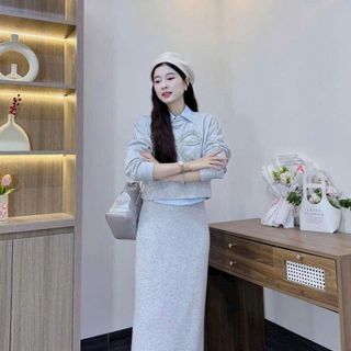 Set 3 món sơ mi lụa