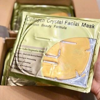Miếng đắp mặt nạ collagen vàng 24k