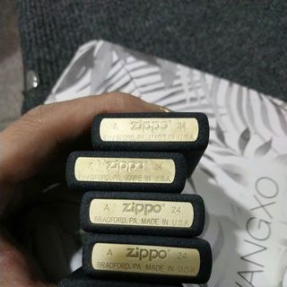 Bật Lửa ZIPPO Mỹ, Bật Lửa ZIPPO USA Đen Nhám