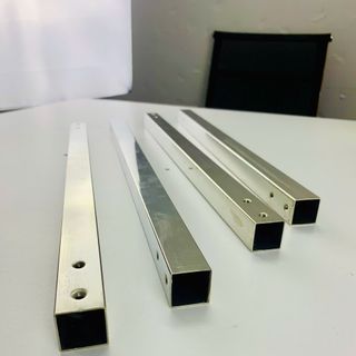 Chân Đỡ Máy Giặt, Tủ Lạnh inox NB-40 (550mm – 770mm) *mẫu mới* có lót cao su chống trượt (NB-40 | Tải trọng: 15kg - 600 Lít | BH 5 Năm)