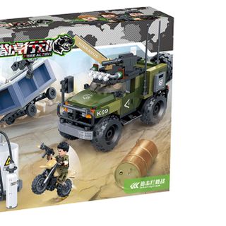 Lắp ráp xe quân sự (304 mảnh) 8034