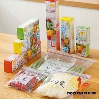 SET 3 HỘP TÚI ZIP ĐỰNG THỰC PHẨM NHẬT BẢN