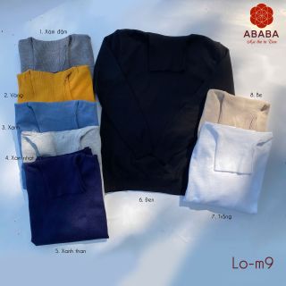 Áo len nam cổ lọ nhiều màu len dệt kim Việt Nam mịn lì không xù không phai có bigsize Hà Đinh-lo-m9 Bán buôn bán sỉ