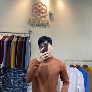 Áo len cổ 5p cho nam nhiều màu đẹp lên dáng đẹp chất len mềm dày dặn kín ấm Hà Đinh- Size M L XL XXL -5p-m9