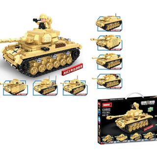 Lắp Ráp Quân Sự (563 mảnh) C0882