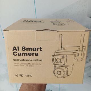 Camera Wifi Yoosee 8MP 2 khung hình Q18+ Đèn báo động đỏ | 4K | Ngoài trời | 2 ống kính 2 khung hình (Loại A - Bảo hành 1 năm)