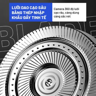 Máy Cạo Râu Hyundai PHT045BU Chính Hãng Bảo Hành 12 Tháng