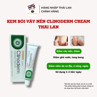Kem Bôi Vảy Nến Clinoderm Cream Thái Lan tuýp 15g