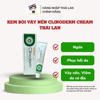 Kem Bôi Vảy Nến Clinoderm Cream Thái Lan tuýp 15g