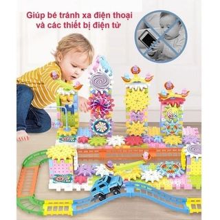 BỘ ĐỒ CHƠI LẮP GHÉP XẾP HÌNH 135 CHI TIẾT