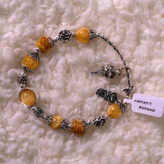 Vòng đá phong thủy mix hồ ly Chúa D1800 7