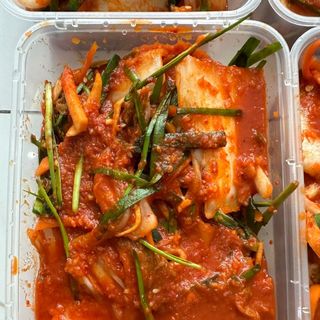 Kim chi nhà làm hơi bị ngon