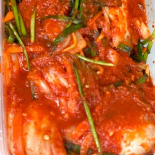 Kim chi nhà làm hơi bị ngon