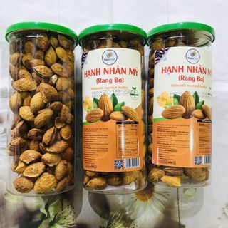 HẠT HẠNH NHÂN MỸ VỎ BƠ MỎNG HŨ 300G, 400G DINH DƯỠNG, THƠM NGON H02 - LADY'S PASSION