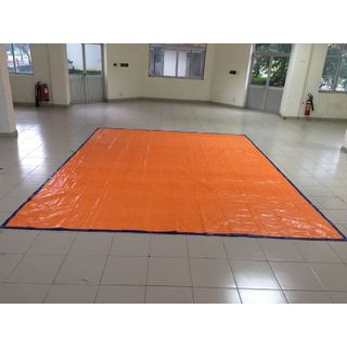 BẠT XANH CAM CHE MƯA NẮNG 2 LỚP KHỔ 2 x 2M , BẠT CÔNG TRÌNH , BẠT XÂY DỰNG , BẠT DỨA , BẠT LÓT
