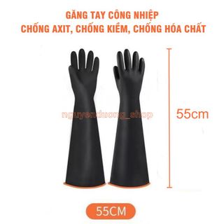GĂNG TAY CAO SU 2 LỚP CHỐNG AXIT, KIỀM, HÓA CHẤT, CHỐNG DẦU, CHỐNG MÀI MÒN, GĂNG TAY BẢO HỘ LAO ĐỘNG
