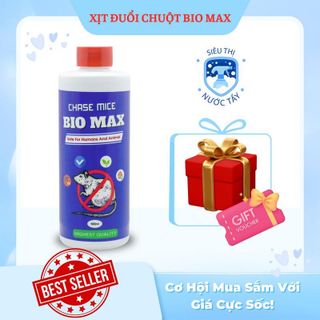 Loại 1- Xịt đuổi chuột bio max X1 Run Away - Không mùi, an toàn - Xua đuổi chuột, gián, côn trùng, tiện lợi xs500