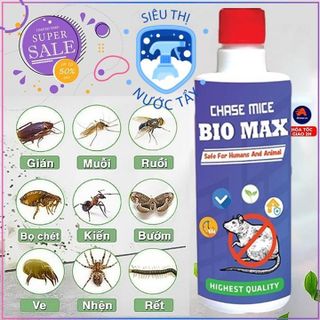 Loại 1- Xịt đuổi chuột bio max X1 Run Away - Không mùi, an toàn - Xua đuổi chuột, gián, côn trùng, tiện lợi xs500
