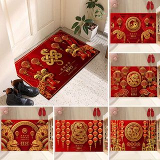 THẢM LAU CHÂN HỌA TIẾT TẾT 2025