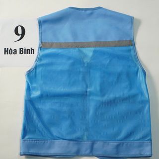 ÁO GHI LÊ 4 TÚI PHẢN QUANG BẢO HỘ LAO ĐỘNG , ÁO KỸ THUẬT , KỸ SƯ, CÔNG NHÂN, MÀU XANH HÒA BÌNH