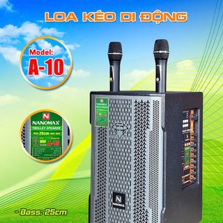 Loa Karaoke  Nanomax A-10 Bass 25  350w