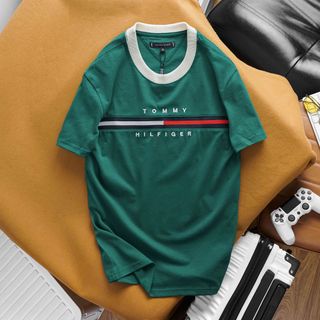 Áo thun nam. Chất 100% COTTON 2 chiều dày 250g chính phẩm đã qua xử lý vải mịn mát