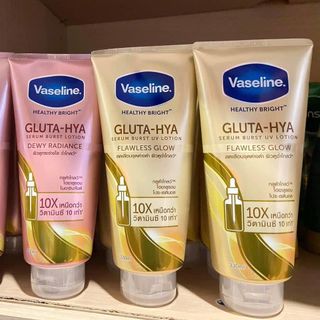 Sữa Dưỡng Thể Vaseline Healthy Bright Gluta HYA Serum 10X 300ml - THÁI LAN