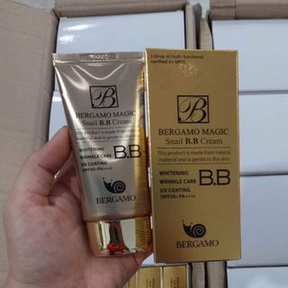 Kem trang điểm chống nắng BERGAMO MAGIC Snail B.B Cream