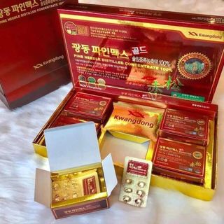 VIÊN TINH DẦU THÔNG ĐỎ KWANGDONG 120 VIÊN