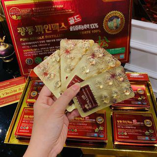 VIÊN TINH DẦU THÔNG ĐỎ KWANGDONG 120 VIÊN