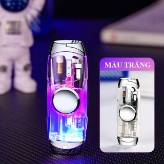 BẬT LỬA KHÈ CON QUAY SPINNER CÓ ĐÈN NHẤP NHÁY – XÀI GAS