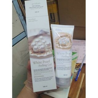 Tẩy tế bào chết da mặt Amisilk White Pearl Peeling Gel ( Ngọc Trai)