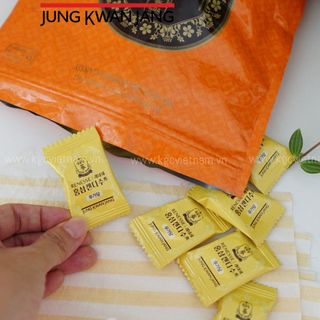 Kẹo Hồng Sâm Không Đường No Suger Added Candy KGC Jung Kwan Jang 120 Gram