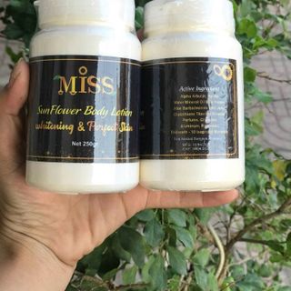 Kem kích trắng Dưỡng Trắng Body Miss Sunflower Thái Lan-250g