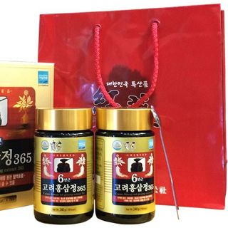 CAO HỒNG SÂM HÀN QUỐC 365 2 LỌ
