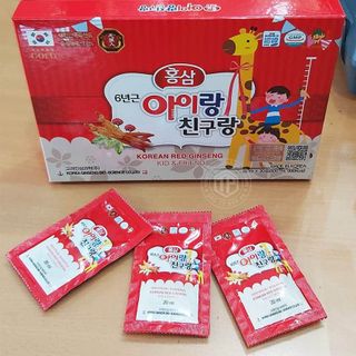 NƯỚC HỒNG SÂM BABY BIO APGOLD GOLD KOREAN RED GINSENG KID-FRIEND