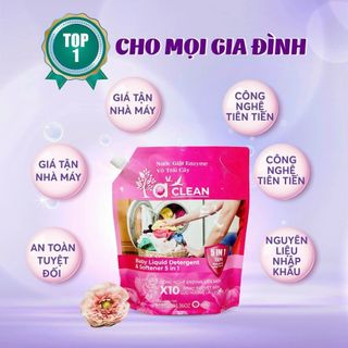 Nước Giặt LA Clean Vỏ Trái Cây Enzyme Đánh Bật Vết Bẩn Lưu Hương Lâu 3200ML