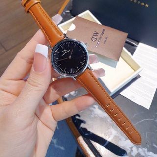 HOT DEAL ĐỒNG HỒ NAM NỮ THỜI TRANG HOT TREND D.W DÂY DA