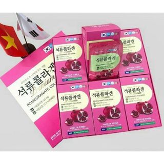 Nước uống Collagen lựu KGF hộp lớn (50ml x 60 gói)