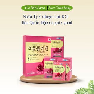 Nước uống Collagen lựu KGF hộp lớn (50ml x 60 gói)