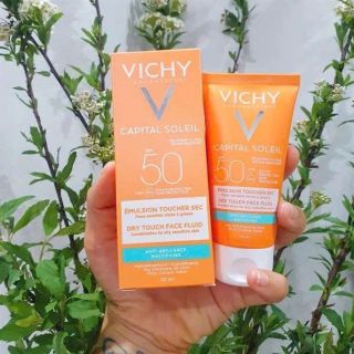 Kem Chống Nắng Vichy Ideal Soleil Mattifying Face Fluid Dry Touch Spf50+ 50ml