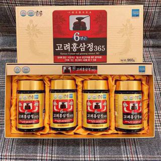 CAO HỒNG SÂM HÀN QUỐC 365 4 LỌ