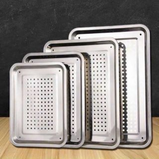 Khay trà bằng INOX mã 36*27 ( THÙNG 120 C )