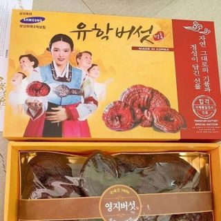 NẤM LINH CHI ĐỎ CÔ GÁI HÀN QUỐC HỘP 1KG